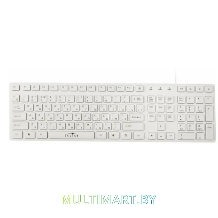 Клавиатура Oklick 556S (белый)